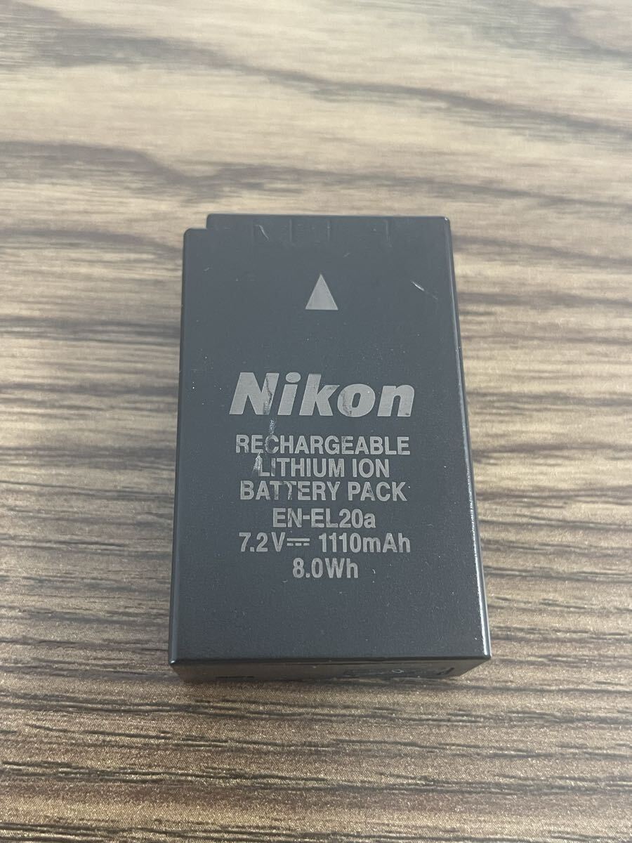 Nikon 純正 バッテリー EN-EL20a リチウムイオンバッテリー ニコン_画像1