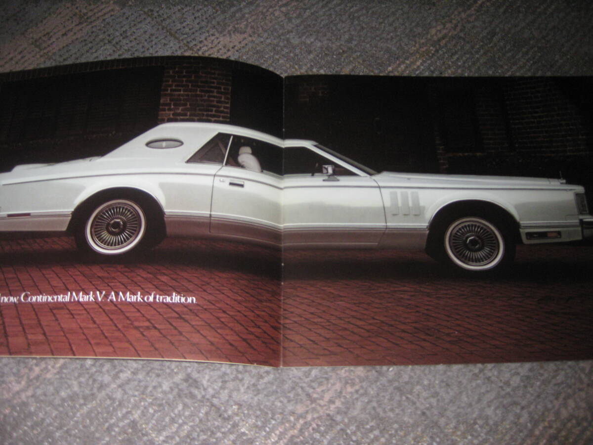 77年 リンカーン 英語 カタログ _画像3