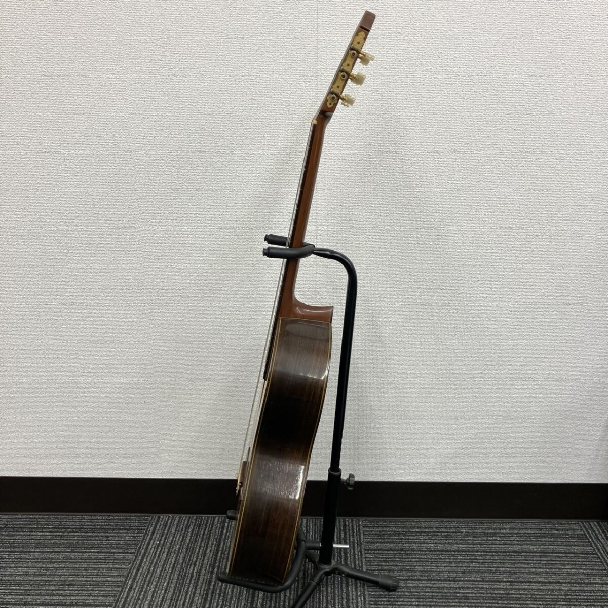 X008-F7-752 Aria Concert Guitar C-30 アリア クラシックギター 木製 小林和一作 日本製 FF_画像2