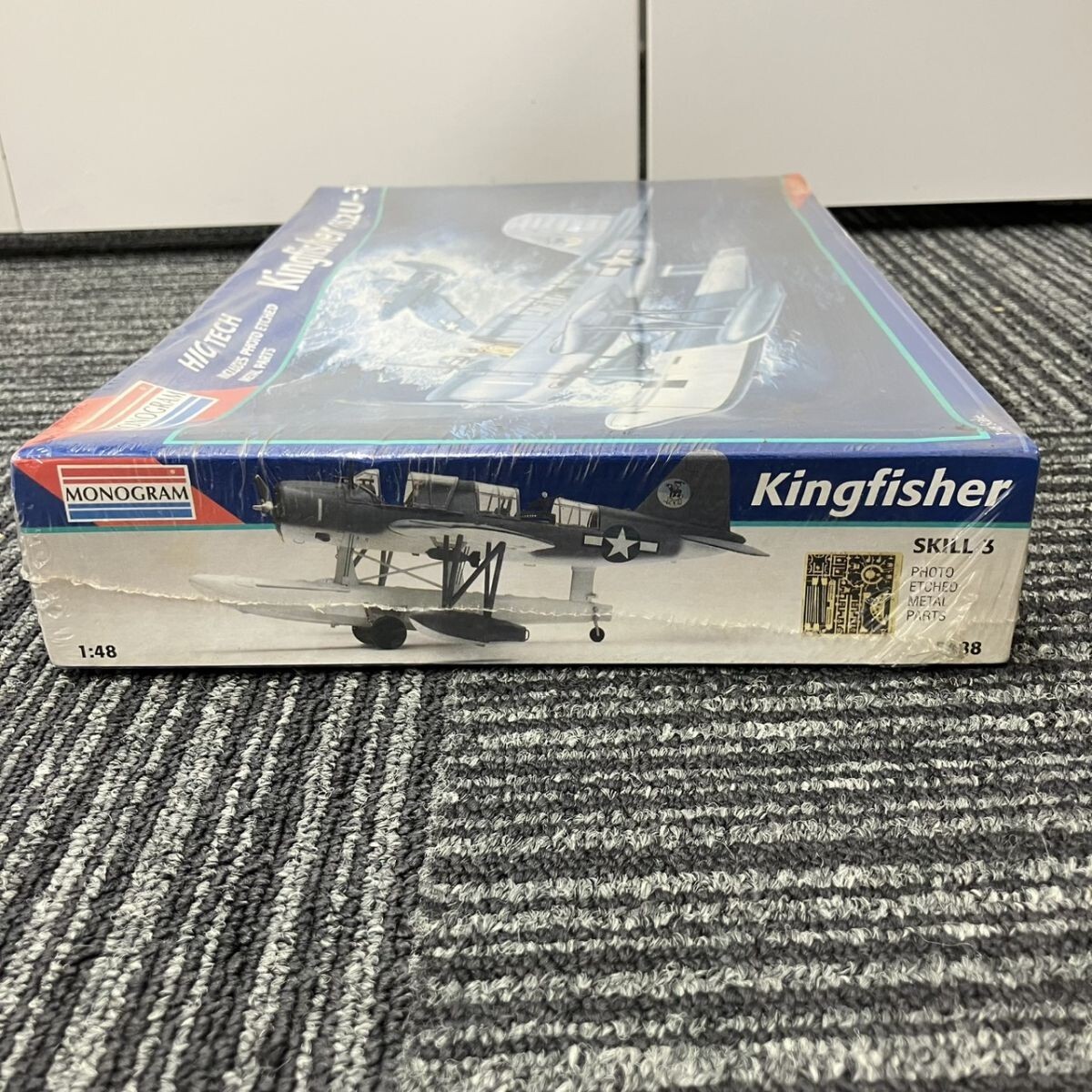 X310-F3-876 【未開封】MONOGRAM モノグラム キングフィッシャー OS2U-3 プラモデル HIGH TECH 1/48スケール 玩具 FA_画像3