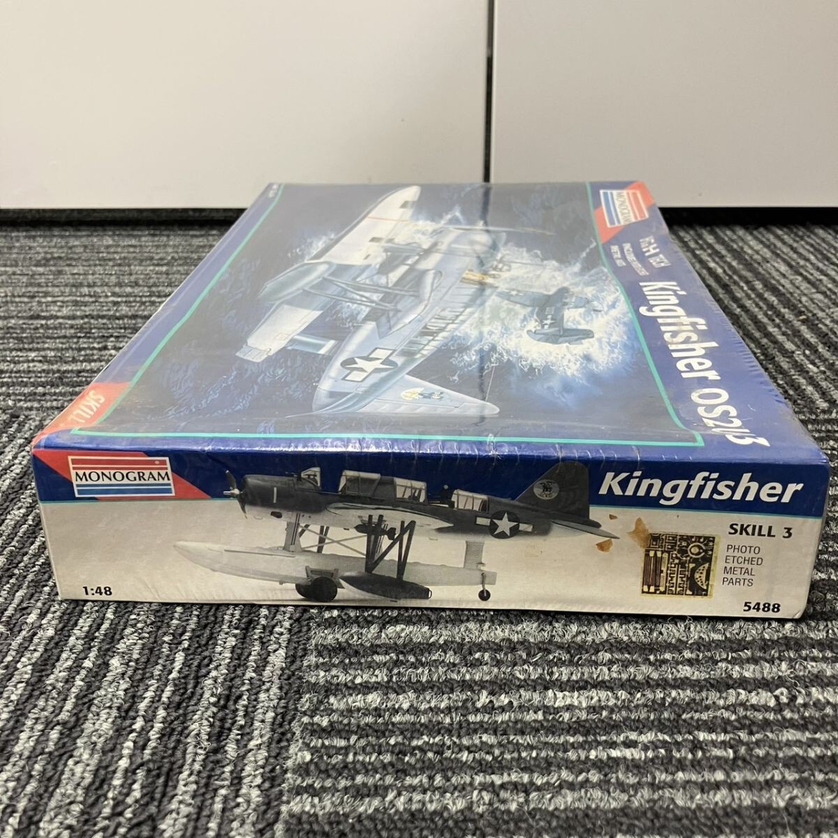 X310-F3-876 【未開封】MONOGRAM モノグラム キングフィッシャー OS2U-3 プラモデル HIGH TECH 1/48スケール 玩具 FA_画像5