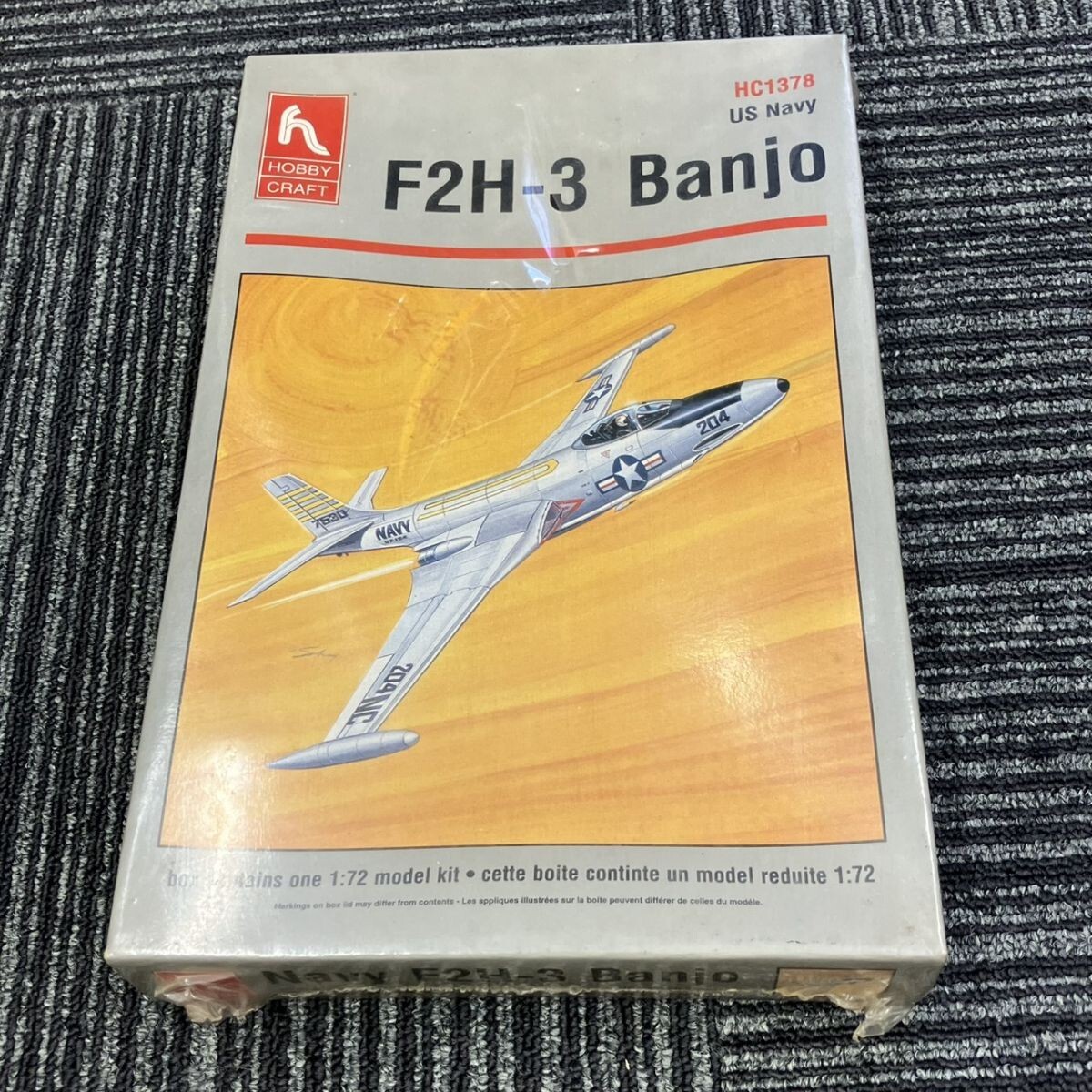 X320-F3-857 HOBBY CRAFT ホビークラフト F2H-3 バンシー バンジョー Banjo 1/72スケール プラモデル HC1378 航空機 戦闘機 玩具 FA_画像1