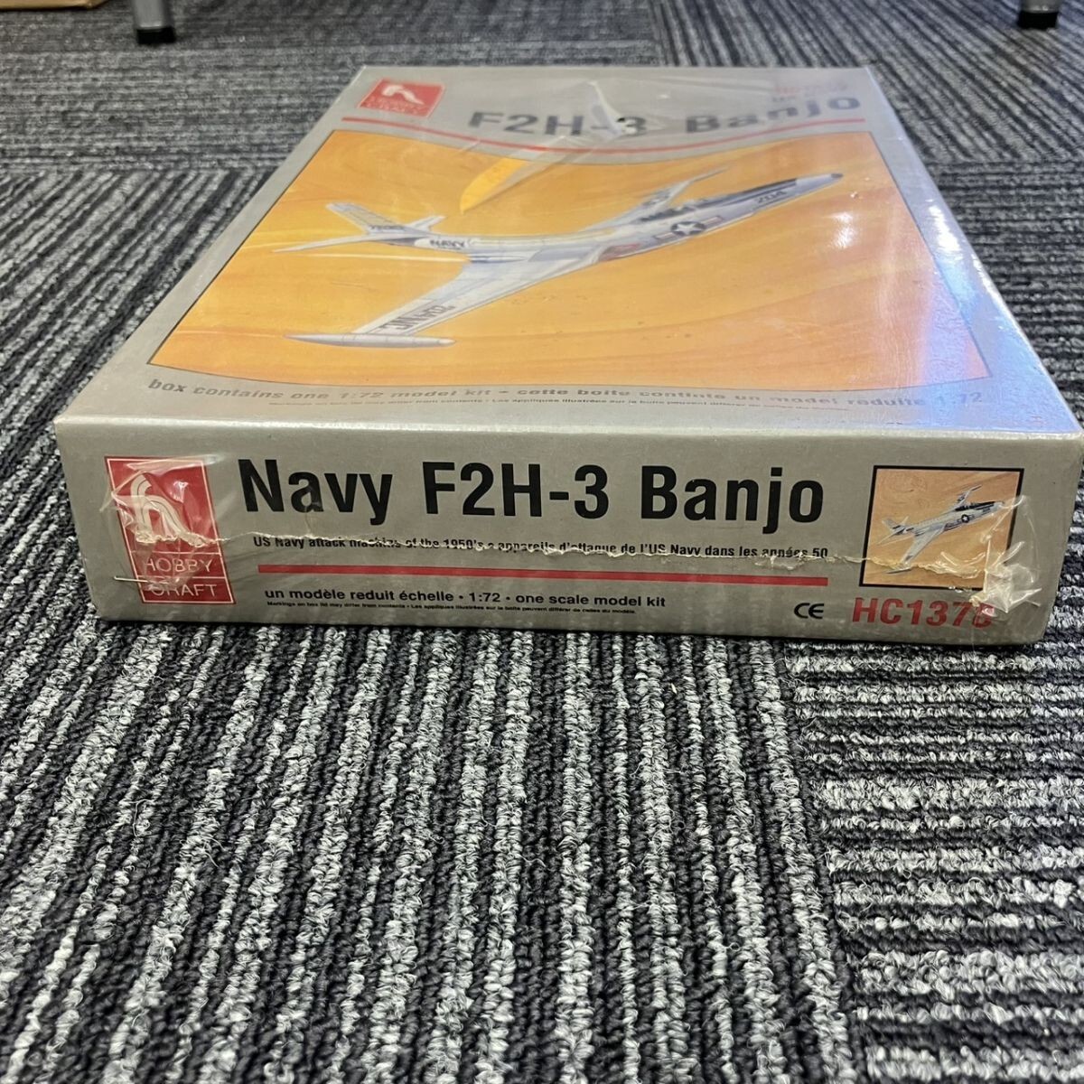 X320-F3-857 HOBBY CRAFT ホビークラフト F2H-3 バンシー バンジョー Banjo 1/72スケール プラモデル HC1378 航空機 戦闘機 玩具 FA_画像2