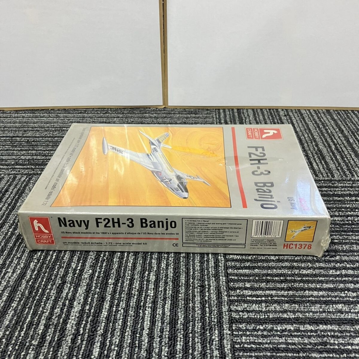 X320-F3-857 HOBBY CRAFT ホビークラフト F2H-3 バンシー バンジョー Banjo 1/72スケール プラモデル HC1378 航空機 戦闘機 玩具 FA_画像3