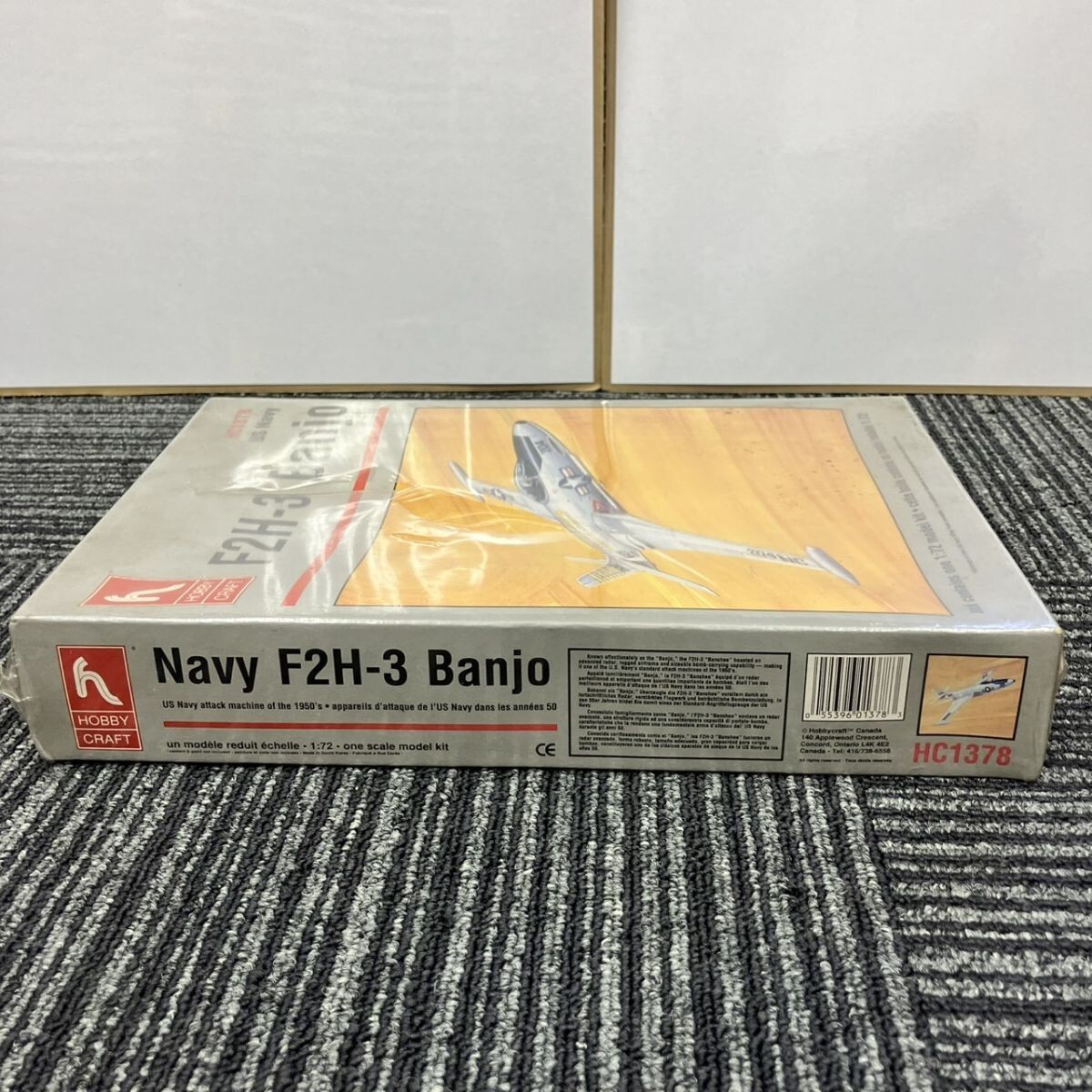 X320-F3-857 HOBBY CRAFT ホビークラフト F2H-3 バンシー バンジョー Banjo 1/72スケール プラモデル HC1378 航空機 戦闘機 玩具 FA_画像5