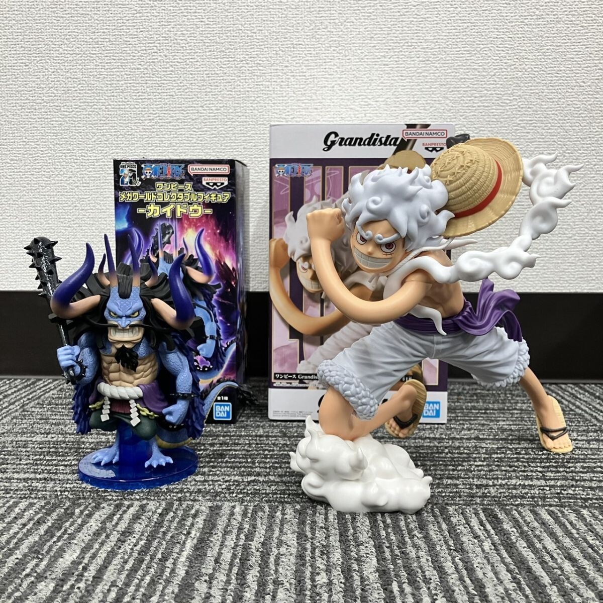 Z220-F7-852 BANDAI NAMCO バンダイ ONE PIECE ワンピースルフィ カイドウ 2体セット FC_画像1