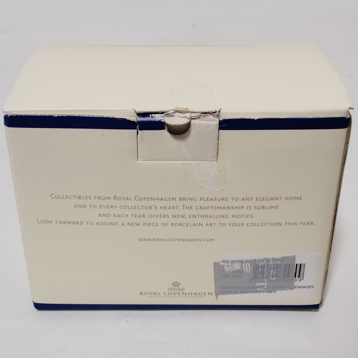ROYAL COPENHAGEN ロイヤルコペンハーゲン フィギュリン サンタ 2017 limited edition_画像2