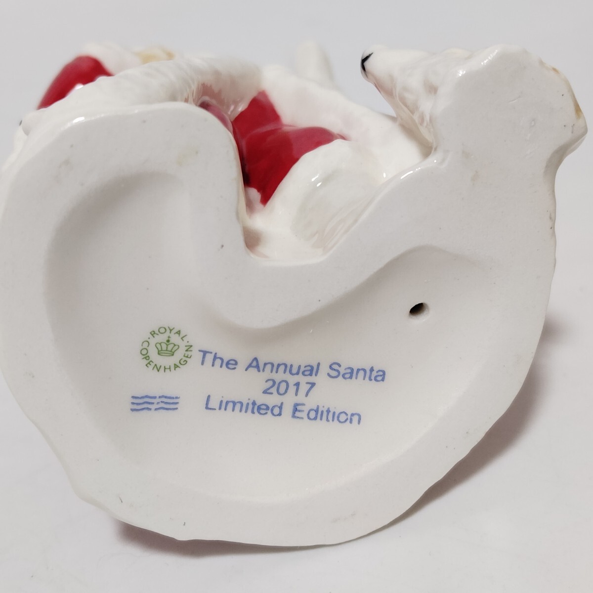 ROYAL COPENHAGEN ロイヤルコペンハーゲン フィギュリン サンタ 2017 limited edition_画像6