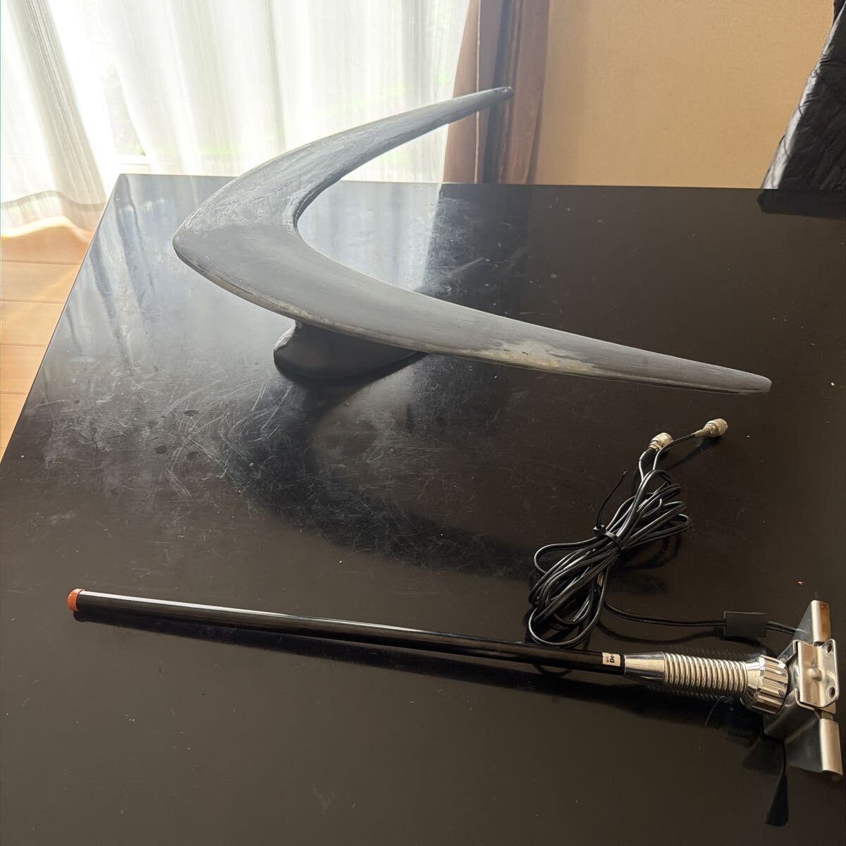 ブーメランアンテナダミー、ドコモ自動車電話アンテナセット_画像3