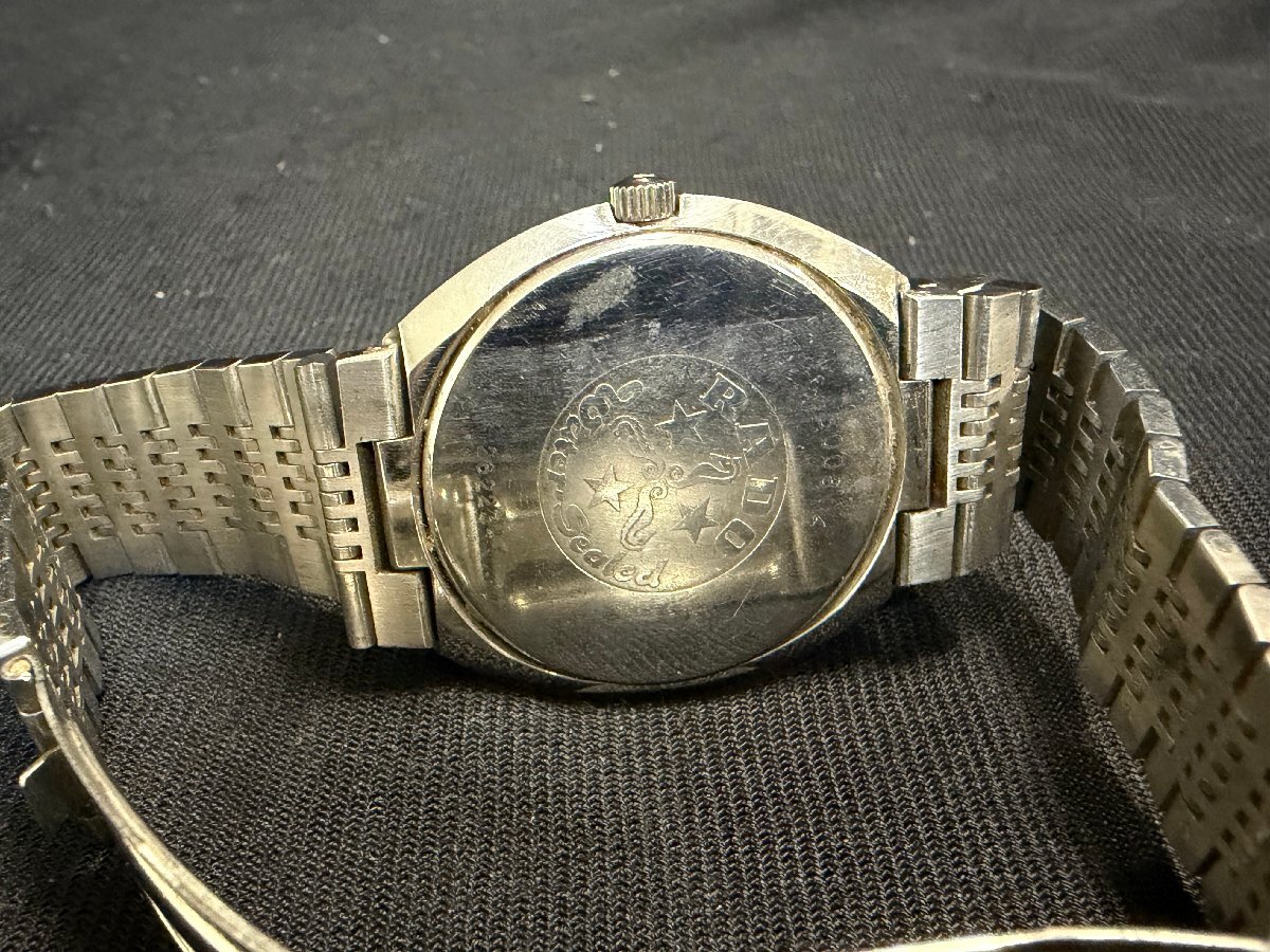 MK0711-15 ゆうパック着払い RADO Elegance 396.3008.4 腕時計 ラドー エレガンス 手巻き メンズ腕時計 男性向け_画像8