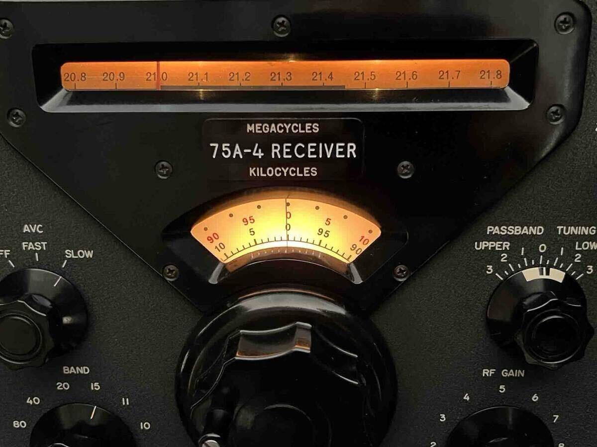 *Collins 75A-4 приемник Collins механический фильтр полностью оборудован SSB(3.1k) CW(0.5K) AM(6K) рабочий товар текущее состояние!!