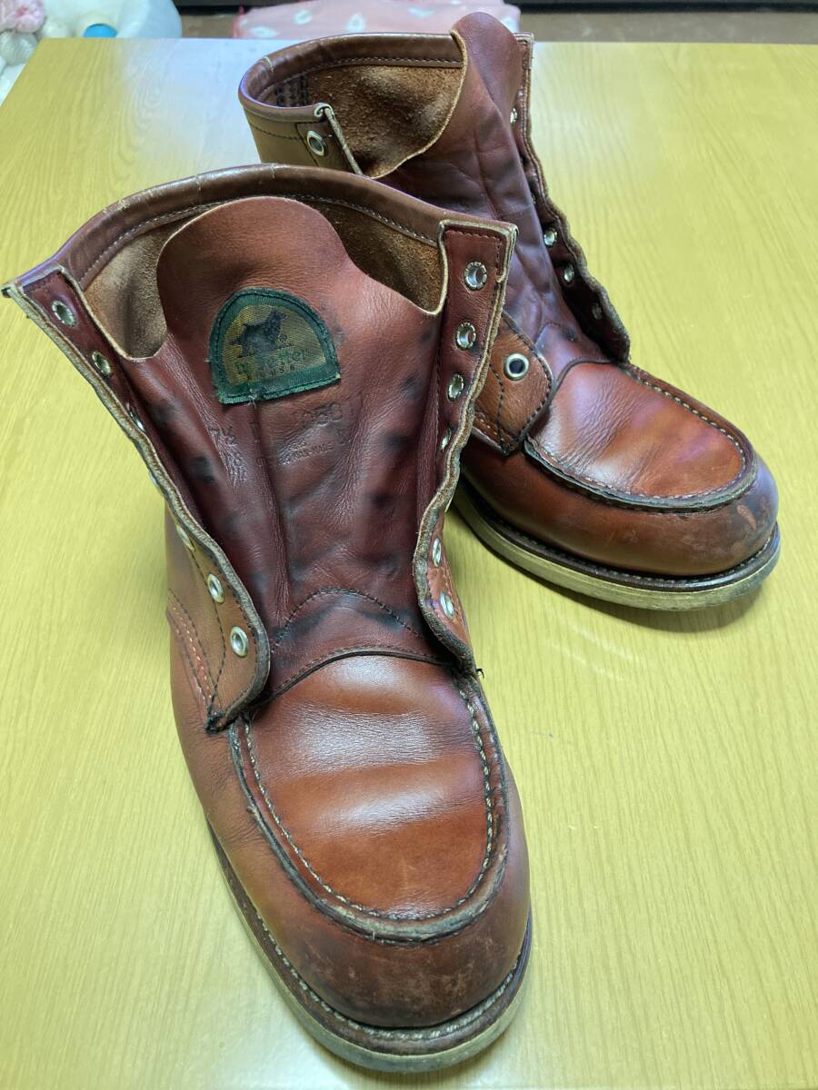 レッドウイング　アイリッシュセッター　半円犬タグ　7 1/2 D _画像1