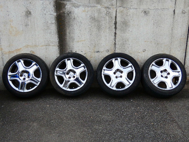 ☆★レクサスSC430&ソアラ 純正ホイール 希少 235/50ZR18 5×114.3 8JJ+45 中古4本セット★☆_画像1