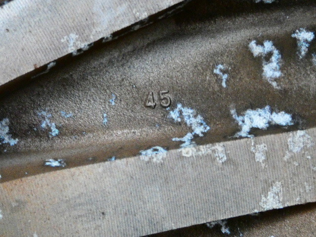 ☆★レクサスSC430&ソアラ 純正ホイール 希少 235/50ZR18 5×114.3 8JJ+45 中古4本セット★☆_画像10