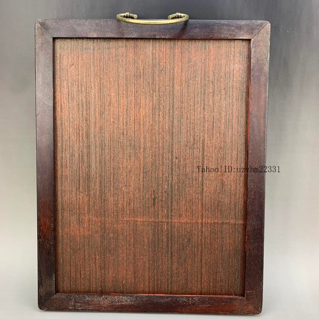 粉彩威震八方猛虎図の陶板画 現代工芸品 美術品 置物_画像5