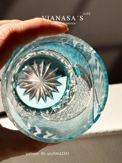 ロックグラス クリスタルガラス 切子 ウィスキー用 箱付き ギフト _画像3