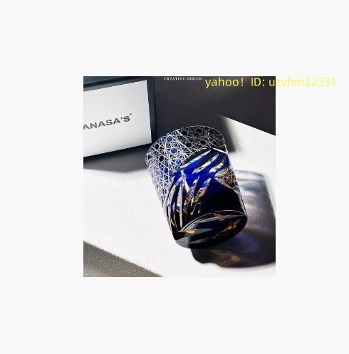 美品 ロックグラス ガラス 切子 グラス クリスタル ウィスキーグラス 極美品 絶賛 クリスタルガラス 箱付き ギフト_画像4