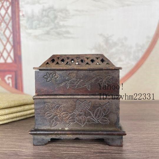 四季如意正字紋寿字篆三層の香炉 現代工芸品美術品 置物_画像6