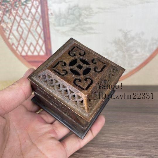 四季如意正字紋寿字篆三層の香炉 現代工芸品美術品 置物_画像3