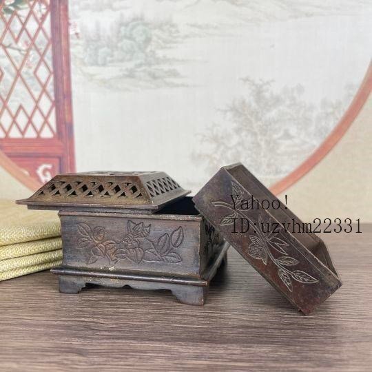 四季如意正字紋寿字篆三層の香炉 現代工芸品美術品 置物_画像1