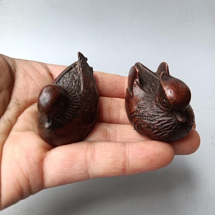 鴛鴦 祥瑞福祉 招財納福 茶寵 鎮尺 机上置物 工芸品 美術品_画像8