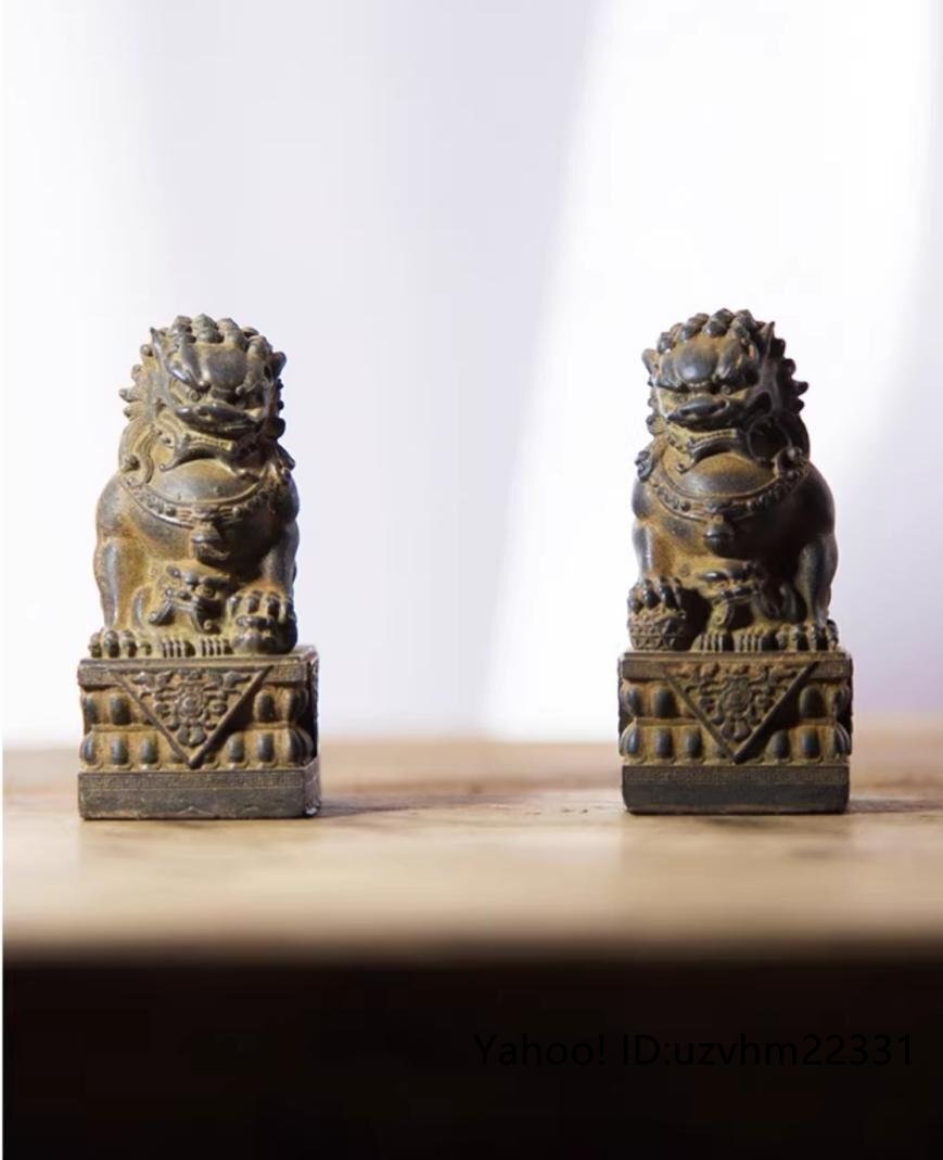  China лев . собака 2 шт чай . чай украшение . бумага чайная церемония украшение China изобразительное искусство оборудование орнамент . магазин коллекция 
