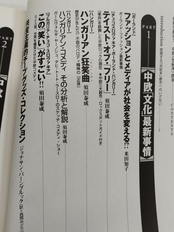 462-C34/中欧世紀末読本/別冊宝島WT/宝島社/1997年/最後のヨーロッパ中欧の魅力に大接近 プラハ、ワルシャワ、ブダペスト_画像2