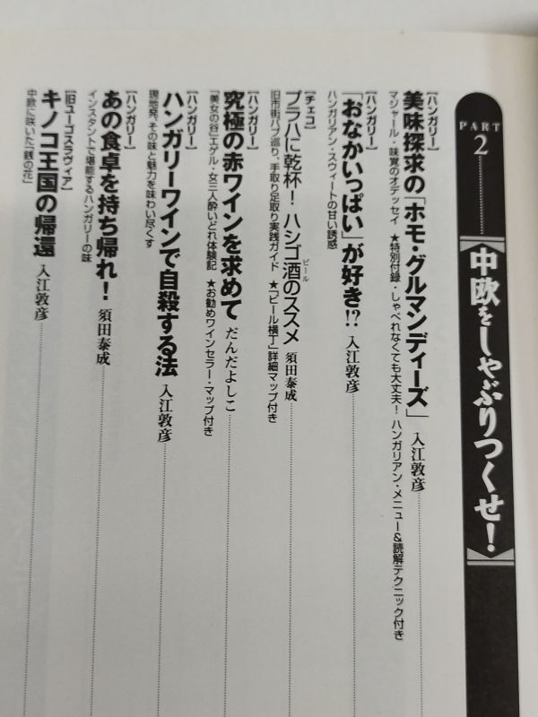 462-C34/中欧世紀末読本/別冊宝島WT/宝島社/1997年/最後のヨーロッパ中欧の魅力に大接近 プラハ、ワルシャワ、ブダペスト_画像3