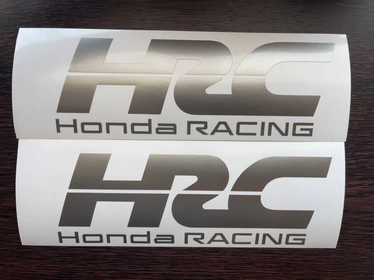 [2枚] HRC ホンダレーシング ステッカー【16cm】_画像1