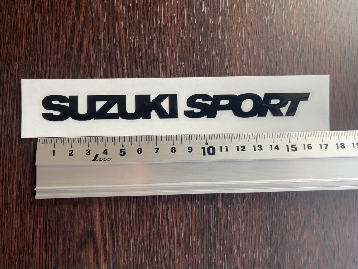 SUZUKI SPORT[スズキスポーツ] ステッカー【16cm】送料込_画像2