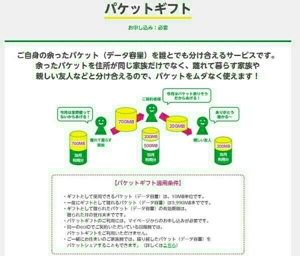 mineo パケットギフト 約50GB (9999MB x 5)_画像1