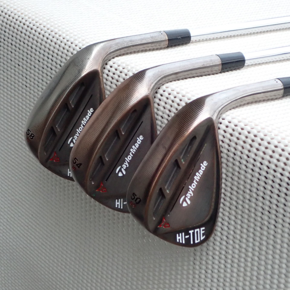 MILLED GRIND HI-TOE RAW 50度-09 / 54度-10 / 58度-10 ダイナミックゴールド (S200) ウェッジ (テーラーメイド MG DG) PW/AW/SWまとめ売り_画像1