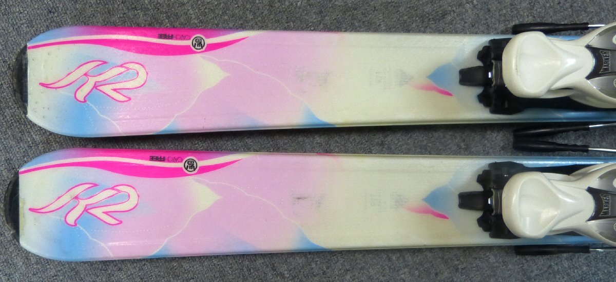 ☆スキー K2 Spire Jr CATCHFREE 136㎝ MARKER ビンディング付き USED品☆_画像7