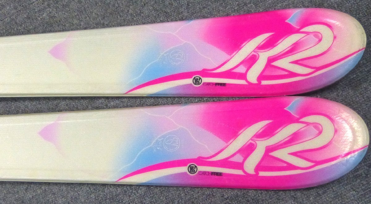 ☆スキー K2 Spire Jr CATCHFREE 136㎝ MARKER ビンディング付き USED品☆_画像3