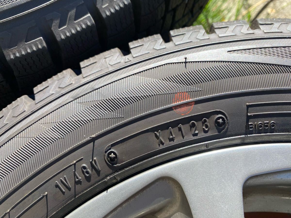 兵庫発　高年式　バルブ新品　バリ山　アルミタイヤセット 155/65R14_画像10