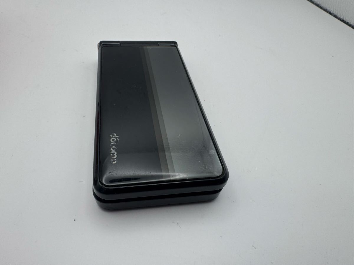 docomo ドコモ P-01F　Panasonic パナソニック 携帯電話 ガラケー ブラック 箱付き　動作未確認　ジャンク_画像3