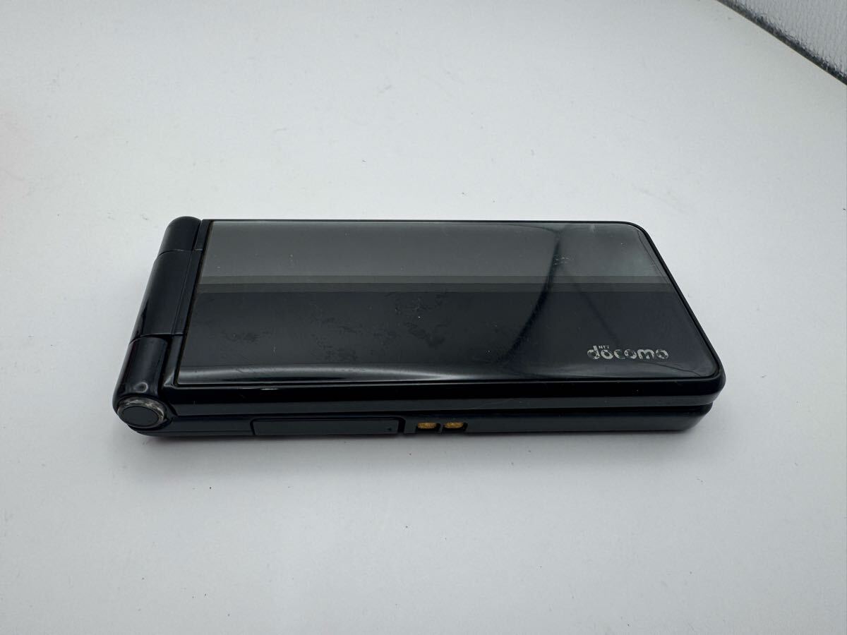 docomo ドコモ P-01F　Panasonic パナソニック 携帯電話 ガラケー ブラック 箱付き　動作未確認　ジャンク_画像4