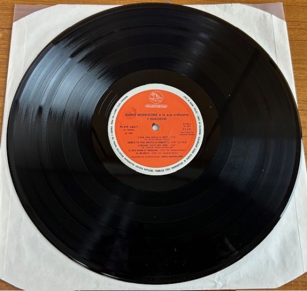 【LP】Ennio Morricone/disco d'oro【250907】screen music/Italy/1980_画像4