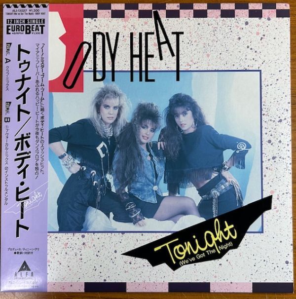 【12 inch】ボディ・ヒート/トゥナイト【250831】Body hrat/Tonight/1987_画像1