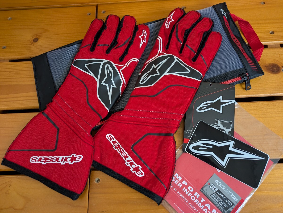 [FIA 8856-2018]alpinestars Alpine Stars перчатка для гонок TECH-1 ZX V2 размер L высший модель 