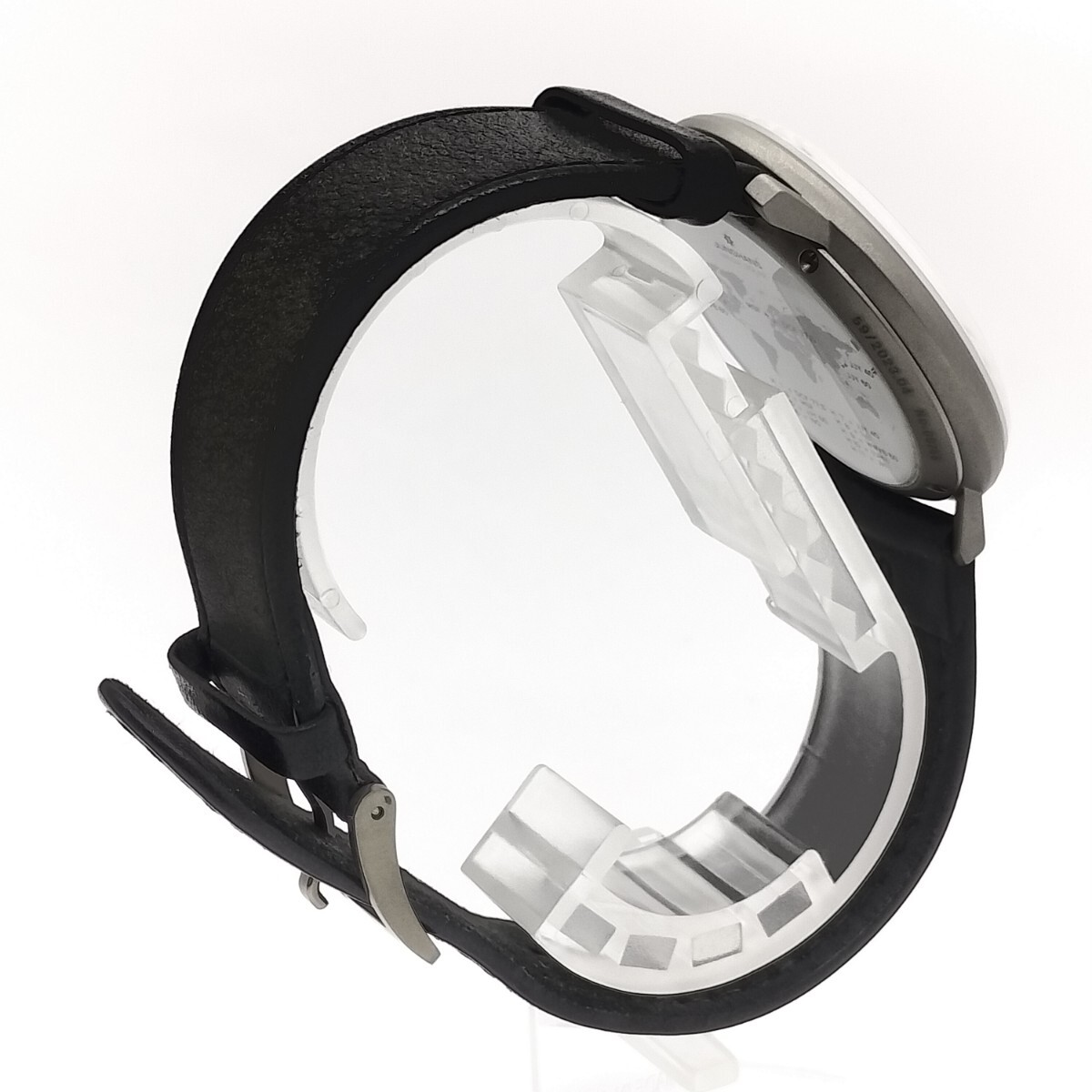 【良品】JUNGHANS ユンハンス Max Bill Mega Solar マックス・ビル 059/2023.04 保付き腕時計_画像5