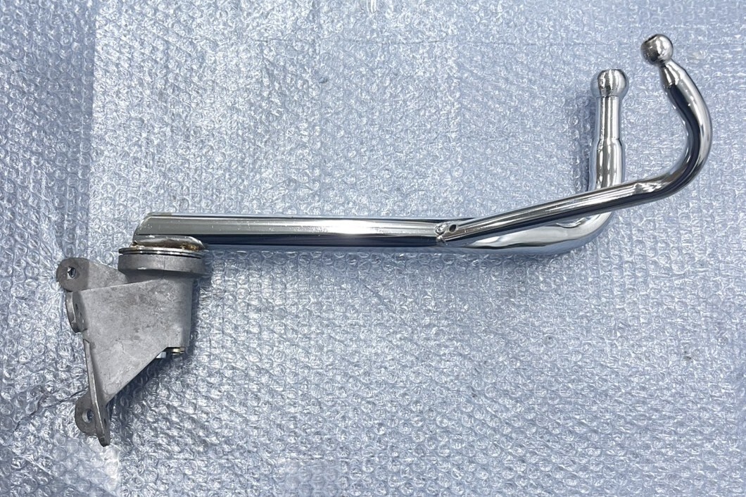 【訳あり品】 未使用品 メッキ ミラーステー 日野 デュトロ ダイナ用 RH手動/LH手動 セット 0999-H8789D_画像6