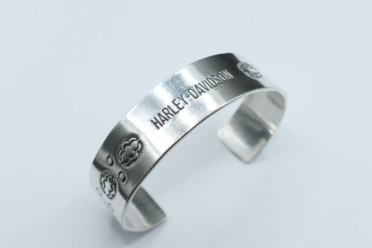 美品　ハーレーダビッドソン　インディアンジュエリー　バングル　ブレスレット_画像2