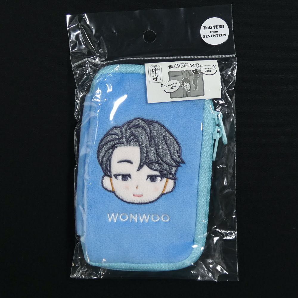 未使用 SEVENTEEN Peti TEEN WONWOO ウォヌ 5種セット まとめ売り 推し活 グッズ スマホリング ミニコンテナ 推守アクスタポーチ_画像3