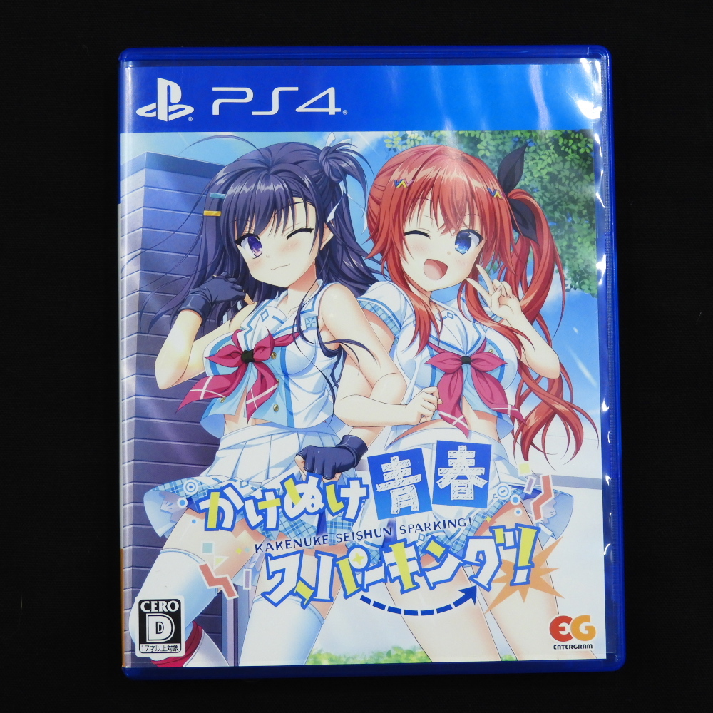 PS4 かけぬけ青春スパーキング プレイステーション4用ソフト 動作確認済み ゲーム 学園 アクティ部 ネガティ部 エンターグラム_画像1
