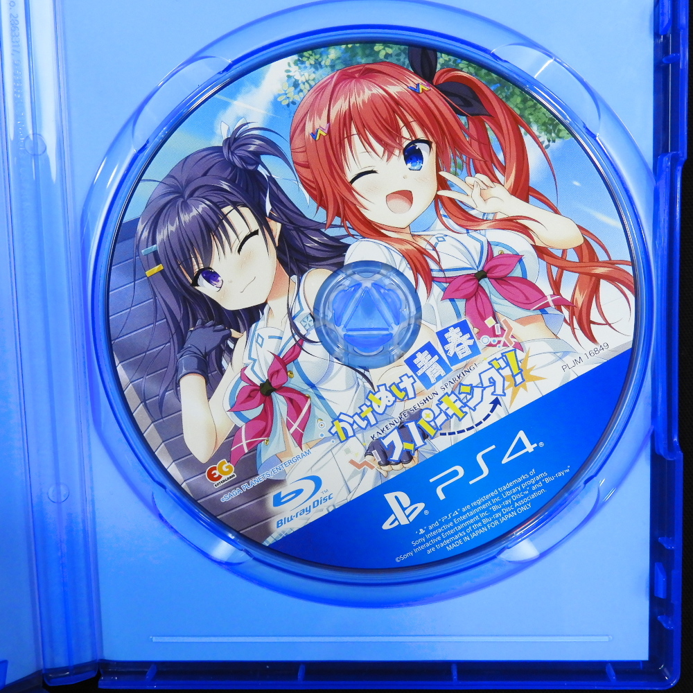 PS4 かけぬけ青春スパーキング プレイステーション4用ソフト 動作確認済み ゲーム 学園 アクティ部 ネガティ部 エンターグラム_画像4