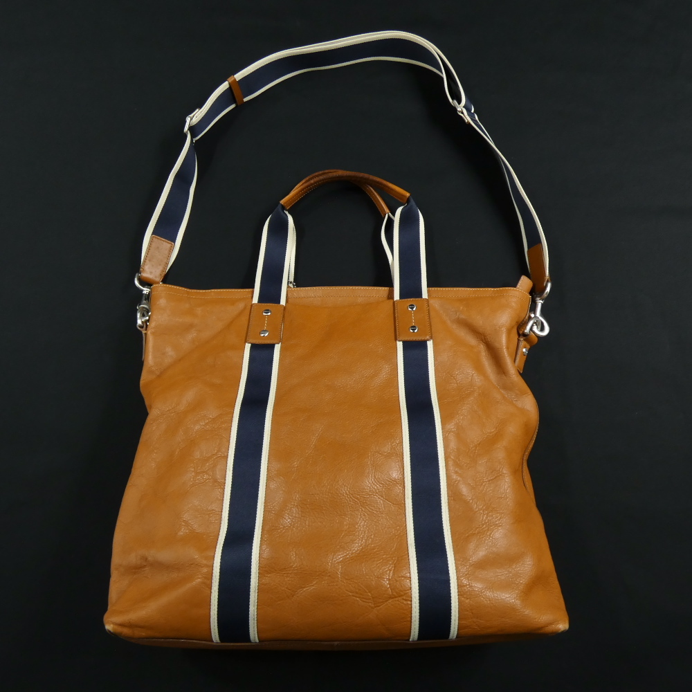COACH コーチ トートバッグ 2way ショルダーバッグ レザー カバン 収納 装飾品 ブラウン系 鞄 _画像2