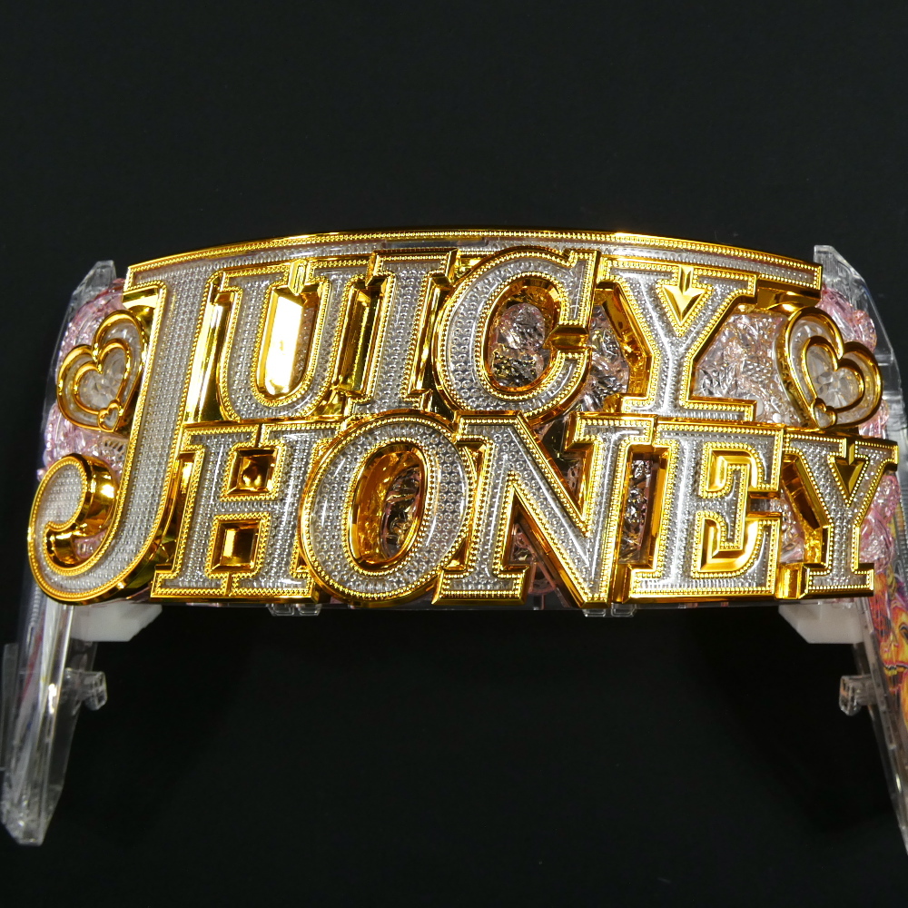 P ジューシーハニー3 てんこ盛り連写RUSH トップ役物 ジャンク 実機 パチンコ サンセイ ギミック _画像3