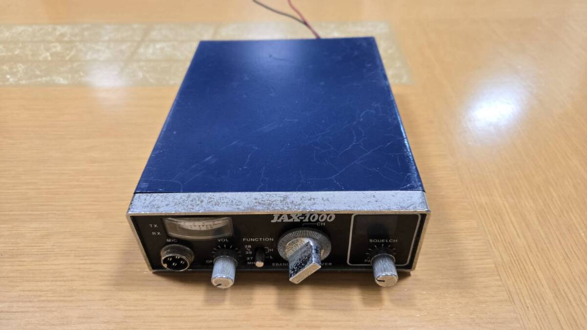 ジャンク品！ CB無線機 2BAND JAX-1000 パワー出ない！ 本体のみ！_画像1