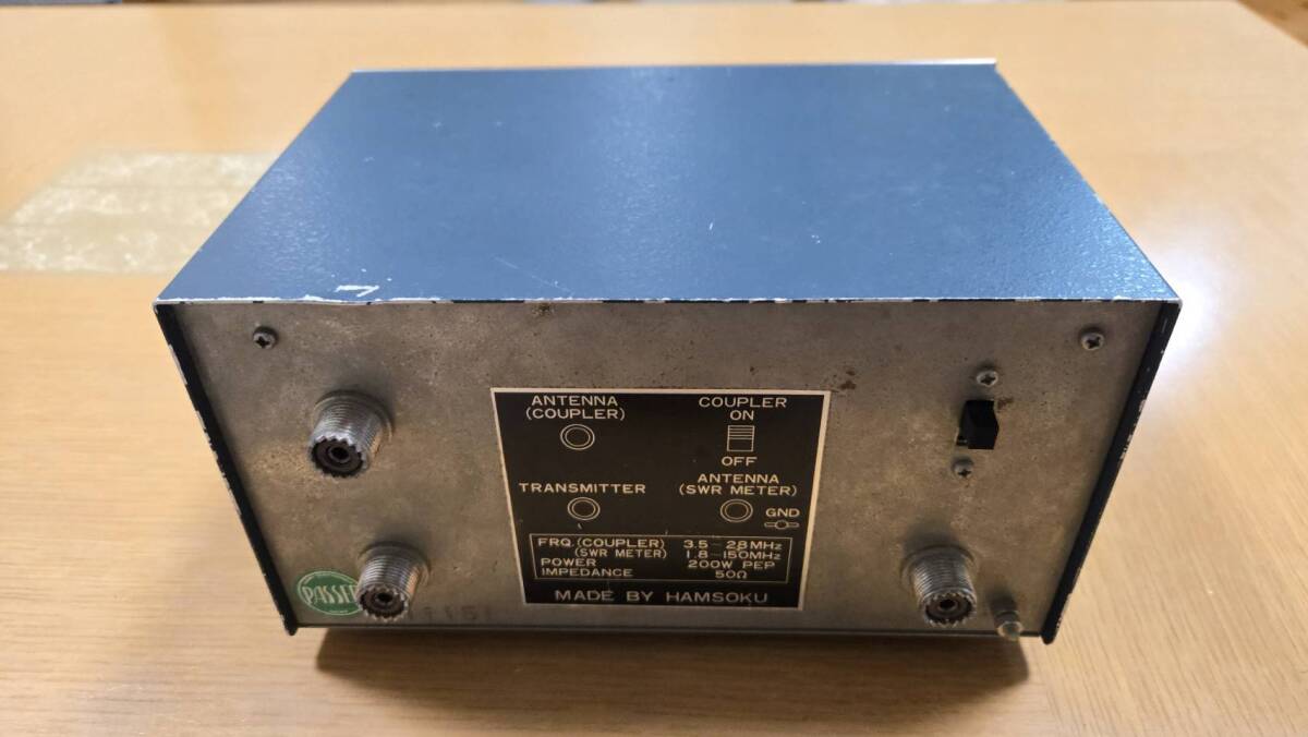 HF、CBにいかが？DAIWA製 COUPLER ＆ SWR METER CSW-115_画像3